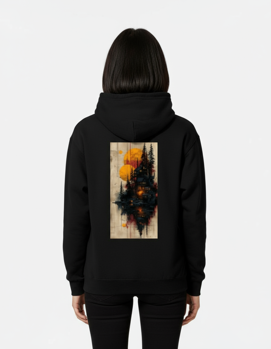 Unisex "Mystic Sanctuary" Fantasy Oversized  Hoodie